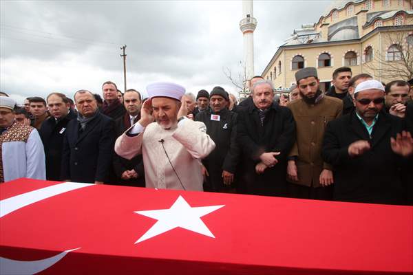 İdlib şehidi Uzman Onbaşı Nihat Kara son yolculuğuna uğurlandı