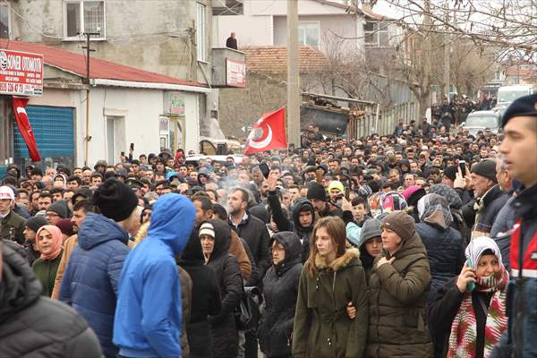 İdlib şehidi Uzman Onbaşı Nihat Kara son yolculuğuna uğurlandı
