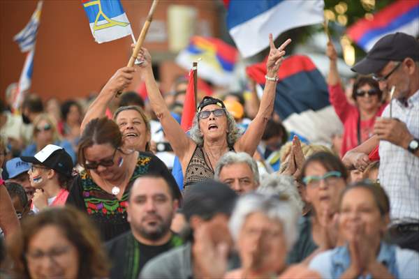 Tabare Vazquez leaves the presidency of Uruguay