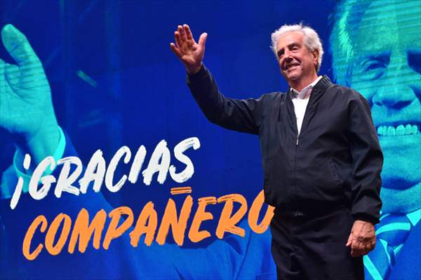 Tabare Vazquez leaves the presidency of Uruguay