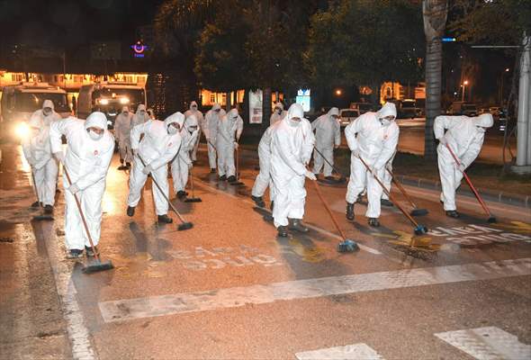 Doğu Akdeniz Bölgesi'nde Kovid-19 tedbirleri