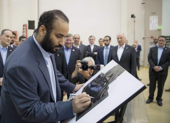 Crown Prince of Saudi Arabia bin Salman in USA