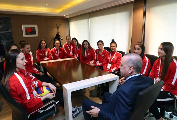 Cumhurbaşkanı Erdoğan İstanbul'da