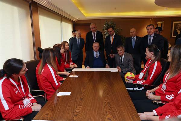 Cumhurbaşkanı Erdoğan İstanbul'da
