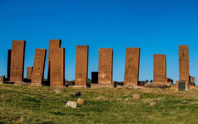The Tombstones of Ahlat the Urartian and Ottoman citadel