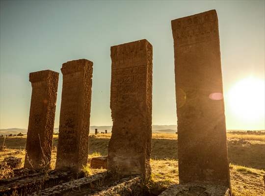 The Tombstones of Ahlat the Urartian and Ottoman citadel