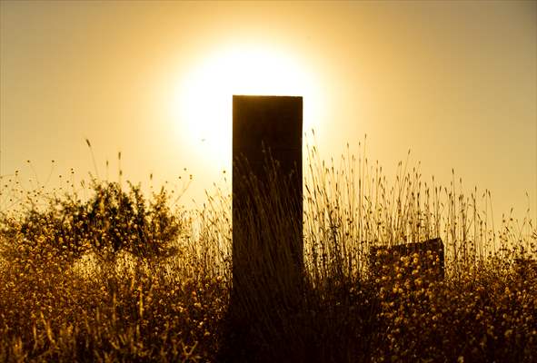 The Tombstones of Ahlat the Urartian and Ottoman citadel