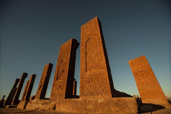 The Tombstones of Ahlat the Urartian and Ottoman citadel