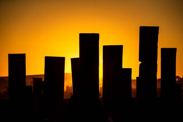The Tombstones of Ahlat the Urartian and Ottoman citadel