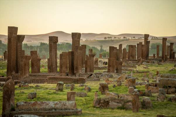 The Tombstones of Ahlat the Urartian and Ottoman citadel