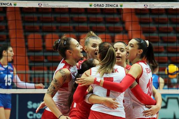 Türkiye 19 Yaş Altı Kız Voleybol Milli Takımı Avrupa şampiyonu oldu