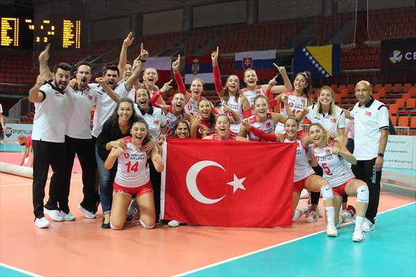 Türkiye 19 Yaş Altı Kız Voleybol Milli Takımı Avrupa şampiyonu oldu