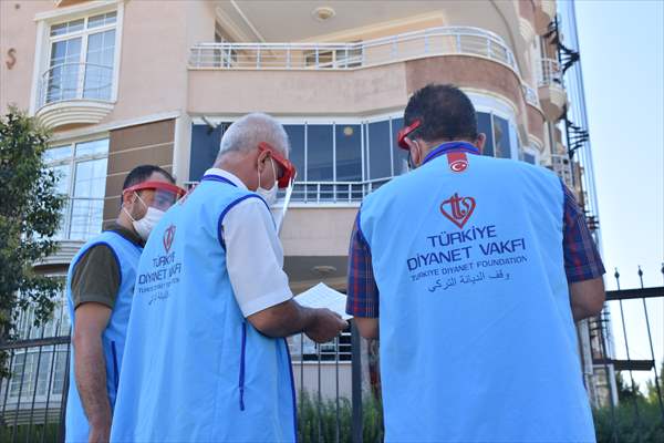 Müftülük personeli filyasyon ekiplerine destek oluyor