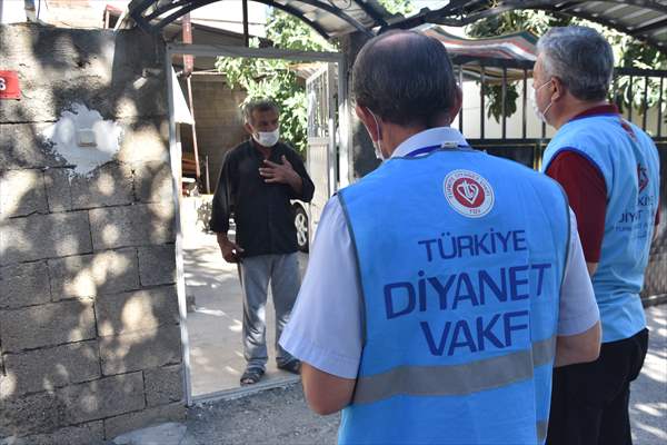 Müftülük personeli filyasyon ekiplerine destek oluyor