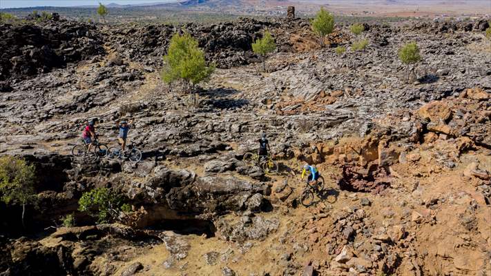 Lava trail hosts nature and bike lovers