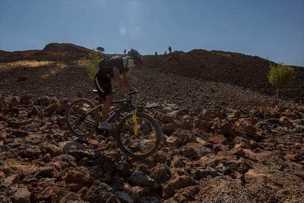 Lava trail hosts nature and bike lovers