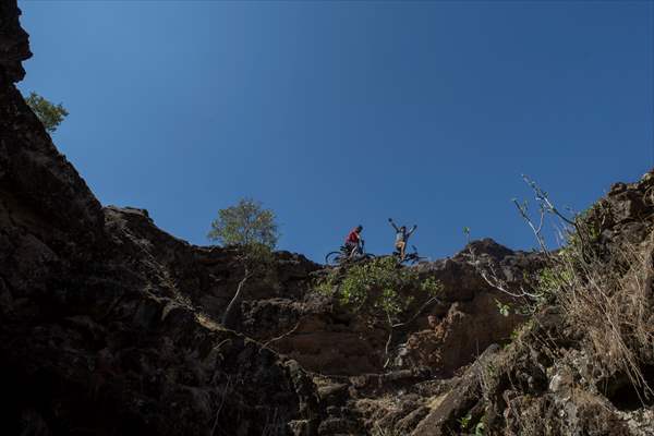 Lava trail hosts nature and bike lovers