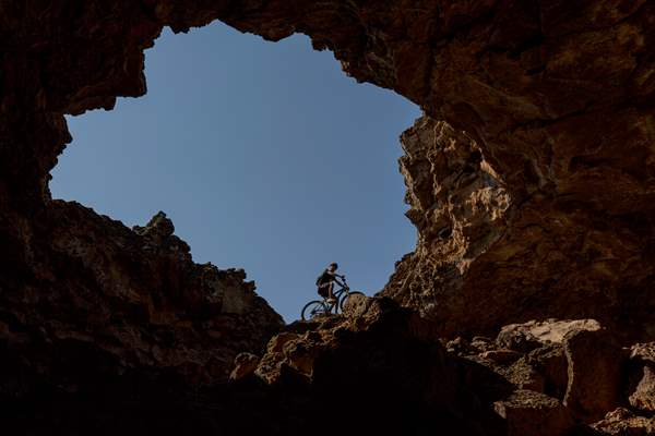 Lava trail hosts nature and bike lovers