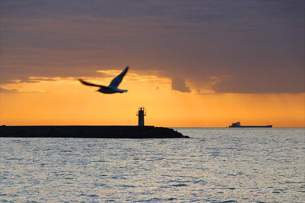 Sunrise in Turkey's Tekirdag