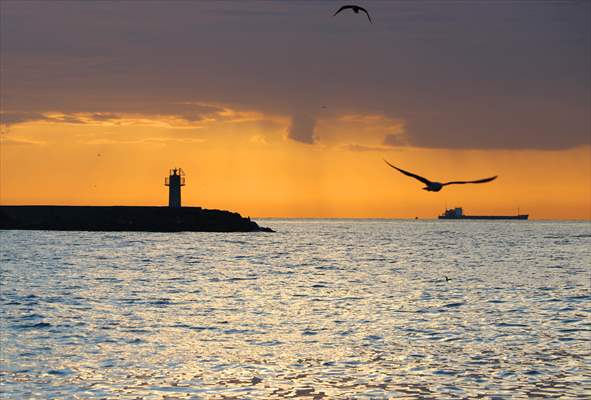 Sunrise in Turkey's Tekirdag