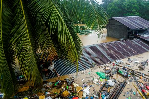 Rizal deluged by Typhoon Vamco in Philippines