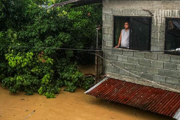 Rizal deluged by Typhoon Vamco in Philippines