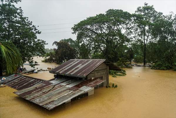 Rizal deluged by Typhoon Vamco in Philippines