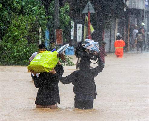 Rizal deluged by Typhoon Vamco in Philippines