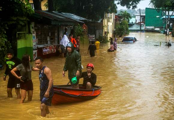 Rizal deluged by Typhoon Vamco in Philippines