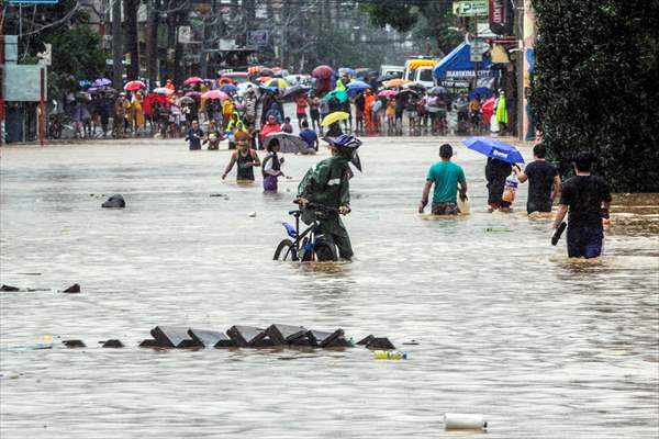 Rizal deluged by Typhoon Vamco in Philippines
