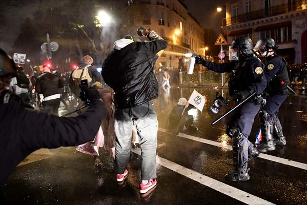 Global Security Bill Protests in France