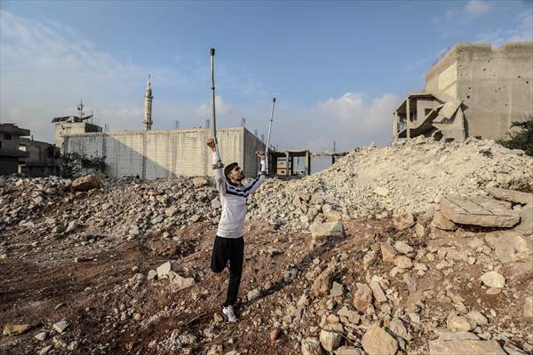 Syrian amputee football player making his dreams come true