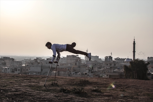 Syrian amputee football player making his dreams come true