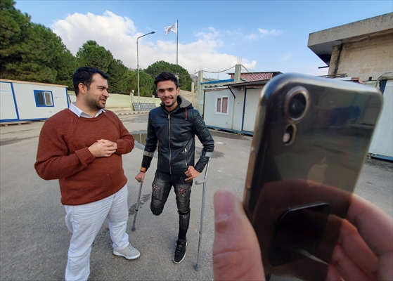Syrian amputee football player making his dreams come true