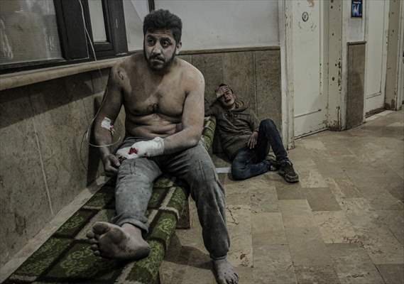 Assad regime attack on residential area