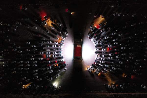 Open-air cinema amid coronavirus