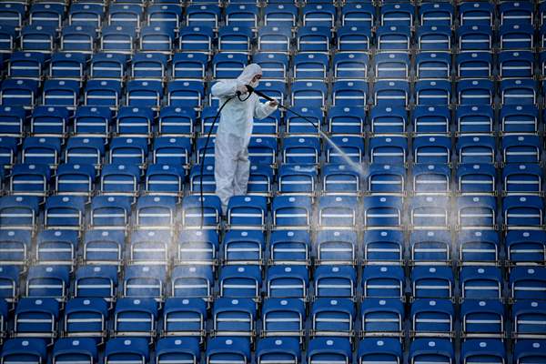 Covid-19 measures in stadiums