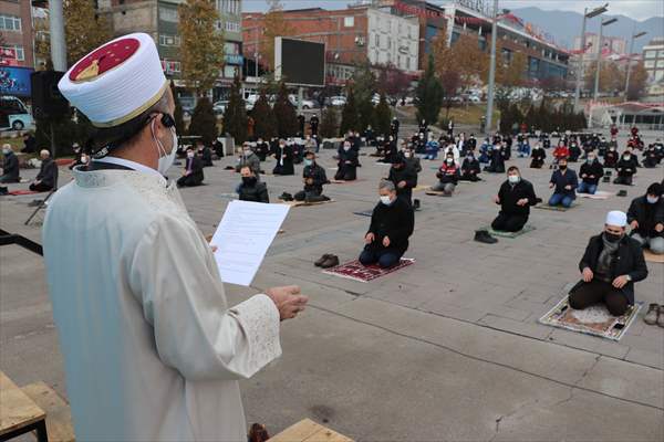Karabük'te yağmur duası
