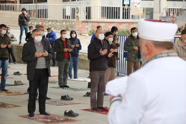 Düzce'de yağmur duası