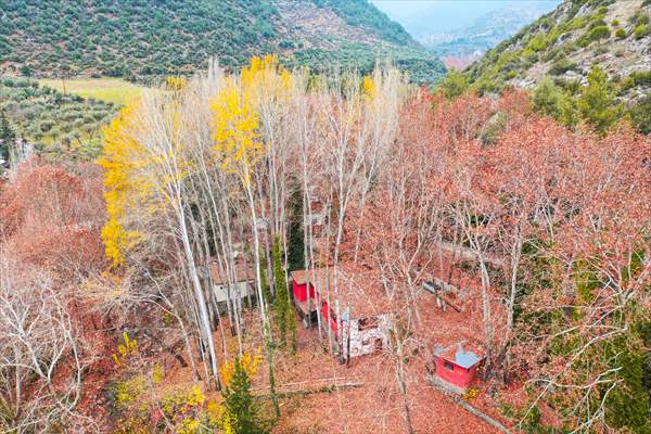 Colors of Mount Amanos in Turkey