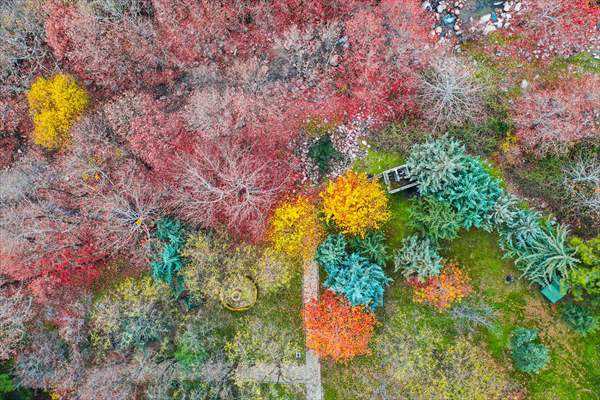 Colors of Mount Amanos in Turkey