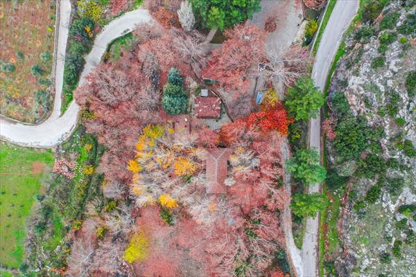 Colors of Mount Amanos in Turkey