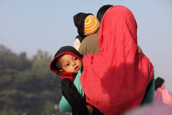 Rohinga people relocated in Bhashan Char