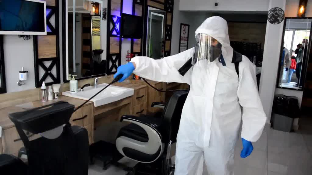 Berber ve kuaför salonları açılışa hazırlanıyor - SAMSUN